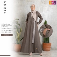 Promo Baju Muslim Gamis Dewasa Nibras Nb B14/Gamis 2021 /Fashion