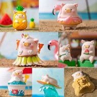 Lulu豬 lulu the piggy 夏日 陽光派對系列 52toys 52toys 52toys 盲盒 菠蘿 Pineapple 紅鶴泳圈 火鶴  水泡 Flamingo 草裙舞 Hula 刨冰