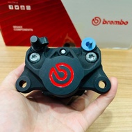 Brembo P34 2 Pot Matt Black Red Logo Brembo 100% From Italy
