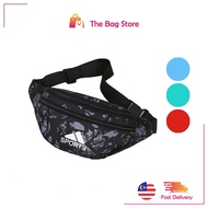 Le Voue Sport Women Men Large Capacity Anti Theft Nylon Waist Bag Belt Crossbody Bag Sling Shoulder 