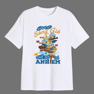 Unisex team shirt is not afraid of waves, just afraid of not having brothers - White, Black, Gray T-