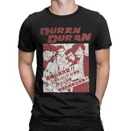 Pakaian Muzik Kumpulan Rock Duran Duran Baju-T Lelaki Wanita T-Shirt Kapas Pakaian Baru