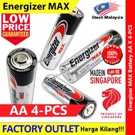 【PVC BOX】Energizer Max Battery AA BP4 100% Original Energizer Max Battery AA #Energizer #Max #Batter