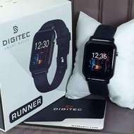 Digitec Smart Watch Runner Jam Tangan Unisex Rubber Strap ORIGINAL