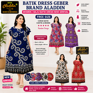 ALADDIN BATIK DRESS GEBER BAJU BATIK DRESS NEW ARRIVAL FREE SIZE READYATIK DRESS WOMEN BAJU BATIK DR