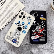 Space Astronaut Nasa LENS PROTECTOR PRINTING case vivo v7 plus Y91 Y93 Y95 y91c y97 z1 y02 20i pro v