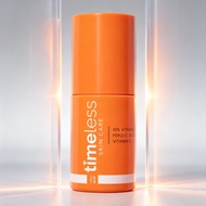 Timeless Brightening Vitamin C Facial Serum 1.7 Fl Oz Vitamin E Ferulic Acid Antioxidant Serum Fragr