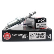 NGK Ruthenium HX High Ignitability Spark Plug LKAR6AHX 97292 suitable for CT200h Altima Cube Frontie
