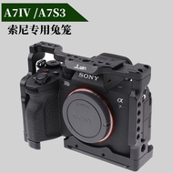 Photography Accessories] Sony A7M4A7S3 Camera Rabbit Cage Accessories A7IV External Camera Frequency