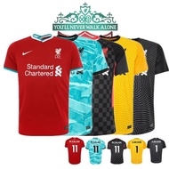 2020/21 Liverpool Jersey Home Football Jersey Goalkeeper 1 A.BECKER Football Shirt 11 M.Salah Away T