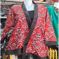 baju burung borneo perempuan batik