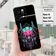 OPPO RENO 14 Case _Case OPPO RENO 14F _Case OPPO RENO 14 PRO _Black clear elastic silicone casing