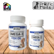 Prolific Tails Omega 3 Fish Oil (Soft Gels)