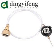 DINGYIFENG Inflation Valve Adapter Outdoor Leak-proof Butane Gas Tank Gas Stove Accessories Gas Refi