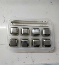 不鏽鋼冰粒連夾及收納盒
