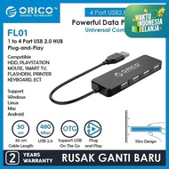 CODE B ORICO USB2.0 HUB 4-Port - FL01-FS