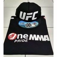 ONE MMA UFC T-SHIRT WITH BONUS UFC SNAPBACK HAT