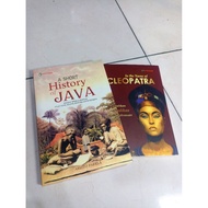 ORIGINAL BOOK SALE / HISTORY BOOK / LITERATURE / 1 PACKAGE CONTAINS 2 BOOKS / A SHORT HISTORY OF JAV