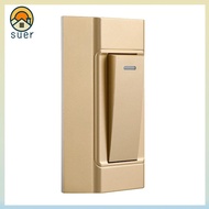 SUERHD Surface Mount Switch Household Lamp Panel 1 Gang 2 Way Hand-squeezed Bedside Switch