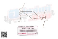 (ของแท้) 04947-0K100 ชุดสปริงล๊อคผ้าเบรค โตโยต้ารีโว่ Toyota Revo ปี 2020 ของแท้ เบิกศูนย์ โตโยต้า T