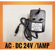 AC TO DC ADAPTER 24V 1AMP 1000MA