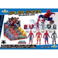 Spiderman Deformation Eggs (4 pcs)