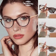 NEWEST rowling Pc368 2 In 1 Women's anti-radiation photochromic lens glasses photochromic color chan