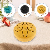 Rain Drum for Outdoor  3 Inch Steel Tongue Drum Rain Chime 6 Note Rain Drum Instrument Soothing Soun