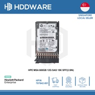 HPE MSA 600GB 12G SAS 15K SFF 2.5" DP ENT HDD // J9F42A // 787642-001