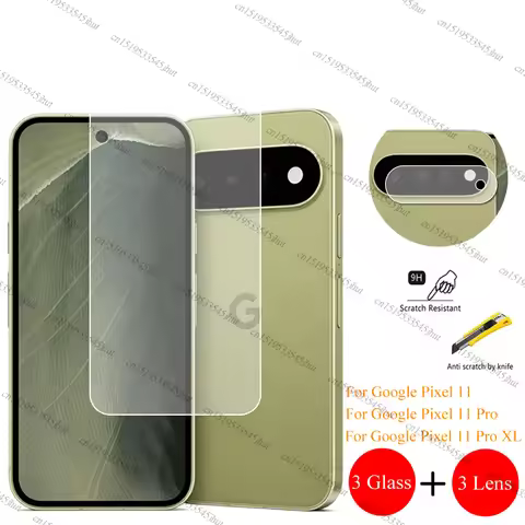 Camera Lens Film For Google Pixel 11 Screen Protector For Google Pixel 11 Pro XL Clear Front Glass F