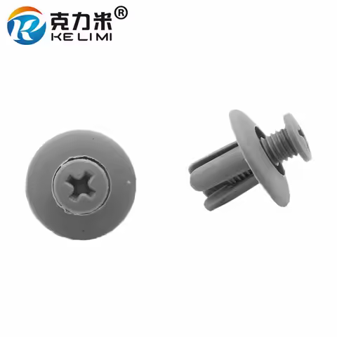 KE LI MI Car clips fastener door trim panel retainer rivet fits 8mm hole plastic screw expansion cli
