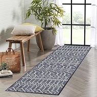 COZYLOOM Indoor/Outdoor Runner Rug 2'3"x7'3" Hallway Rug Entryway Runners Easy Cleaning Non-Shedding