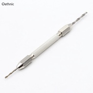 Oathnic 0-3 1mm Double End Hand Drill Mini Micro Manual Gimlet Double End Pin Vice Drill