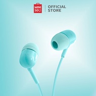 MINISO Headset Earphone Kabel dengan Mic microphone Earbuds in Ear Headphone Noise Cancelling Awet Universal  Stereo Jawab Akhiri Panggilan Musik Hp Laptop PC Original Bass Gaming Wanita Pria Simple Masuk Telinga Android Warna