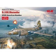 ICM 1/48 B-26B Marauder WWII American Bombers (New Mold)