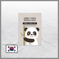 [daiso] Animal Panda Wrinkle Mask, N/A, 1pc / Korean Mask / Anti-Aging / 100% Genuine by harusia