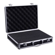 Portable Toolbox Household Multi-Functional Hardware Storage Box Instrument Certificate Products Display Box Aluminum Al