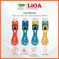 GENUINE LIOA EXTENSION CORD, EXTENSION PLUG 3M-5M-10M-15M, POWER 2200W-3300W