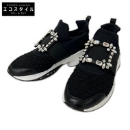 Roger Vivier 【成色極佳】RVW50624180KOTB999 VIV RUN 織物運動鞋 38碼 【二手】