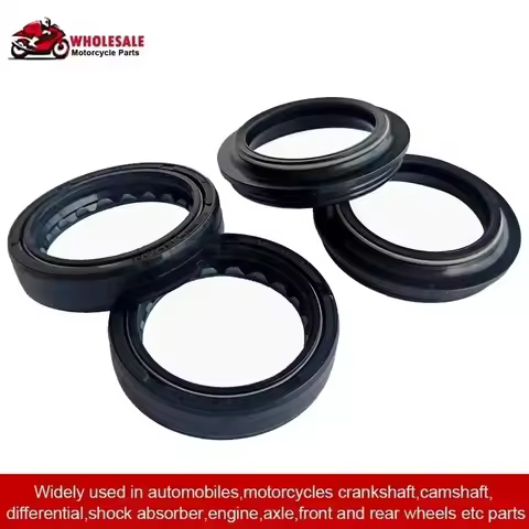 2pc/4/8pc 41x54x11 41 54 11 Front Shock Fork Damper Shaft Oil Seal Dust Cover For SUZUKI SV650 SV650