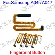 For Samsung A04S A047 Home Button Fingerprint Power Key Button Touch ID Flex Cable