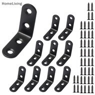 10/20PCS Stainless Steel 90 Shelf Support Bracket, L/I Shape