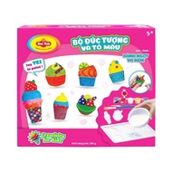 Bộ đồ chơi đúc tượng và tô màu bánh ngọt và kem Star Kids K-133
