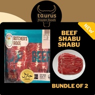 [Taurus] Beef Shabu Shabu (400g x 2 pack) Halal