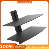 Floating TV Rack  2 Tier Entertainment Center Shelf for Living Room