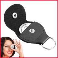 Baby Decision Coin Stainless Steel Double Sided Decision Making Coin Pocket Hug Coin with Leather Ke