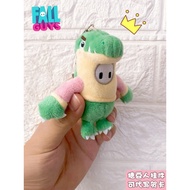 Jelly Man steam Small Dinosaur Pendant Small Pendant Doll Fall Guys Game Peripherals Real Object Plu