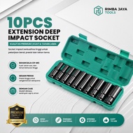MATA Impact Socket Extension Bit 10 pcs 1/ 2 Inch
