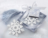 Christmas gift idea - snowflake bookmark