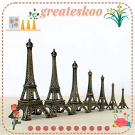 GREATESKOO Eiffel Tower Model, Bronze 7 Sizes Eiffel Tower Statue, Metal with Box Exquisite Design E
